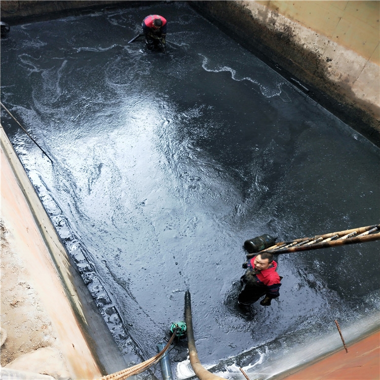临城废水池清理